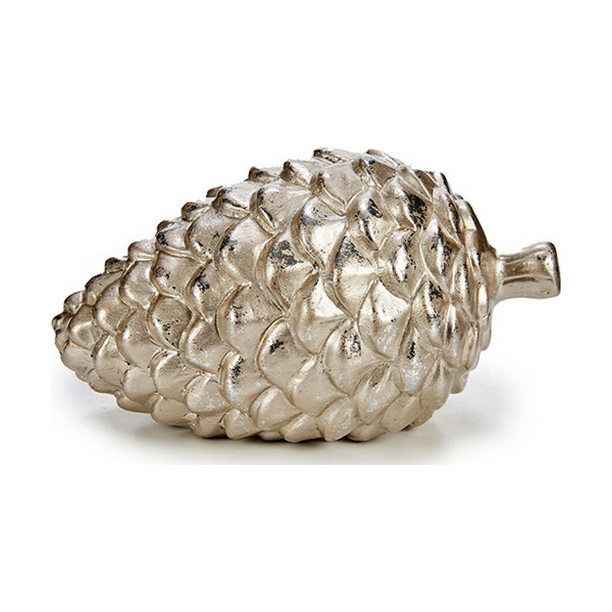 Decorative Figure Krist+ Goldfarben Silberfarben Pineapple 9 x 10 x 16 cm – Produktbild 1