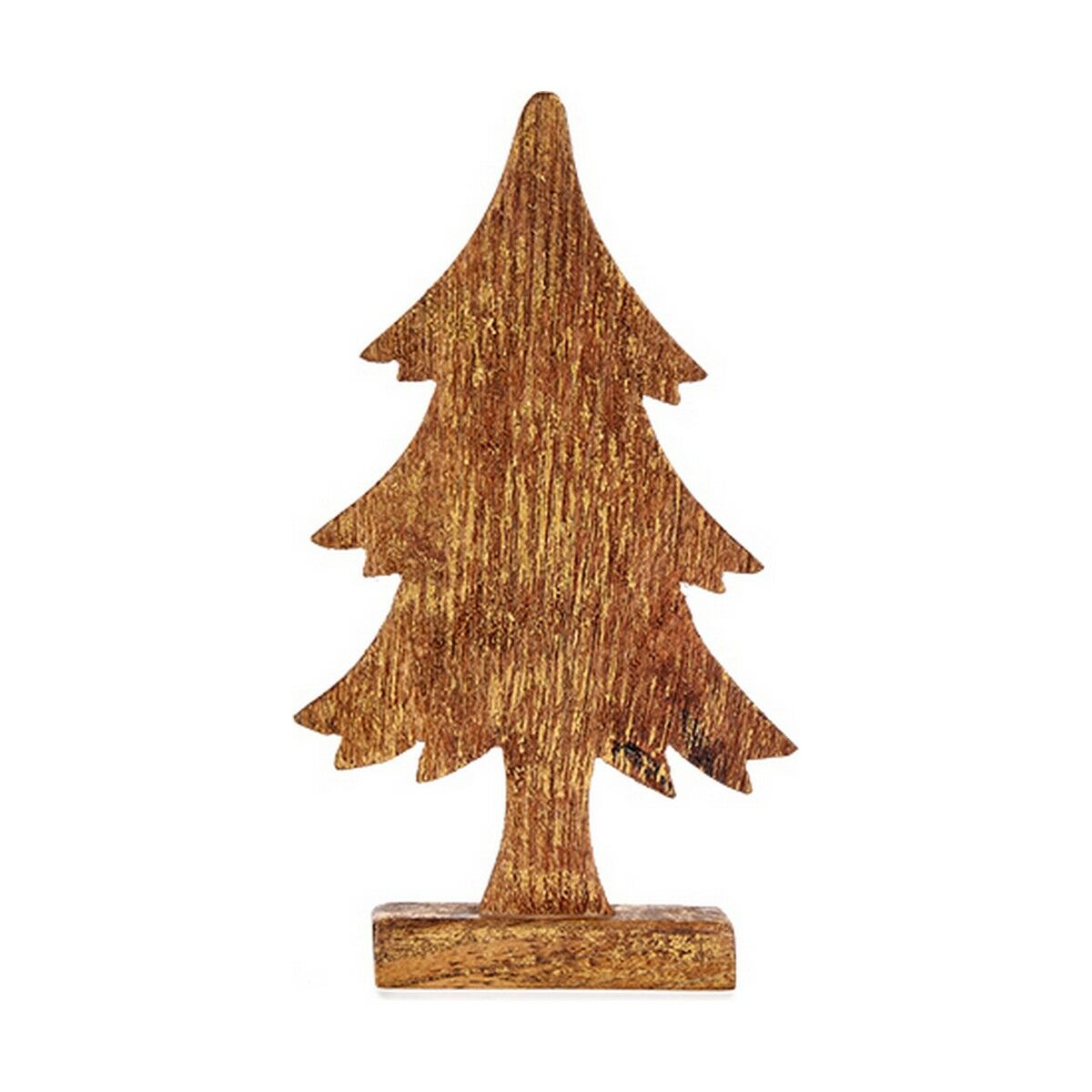Krist+ Weihnachtsbaum Gold Holz – Ansicht 1