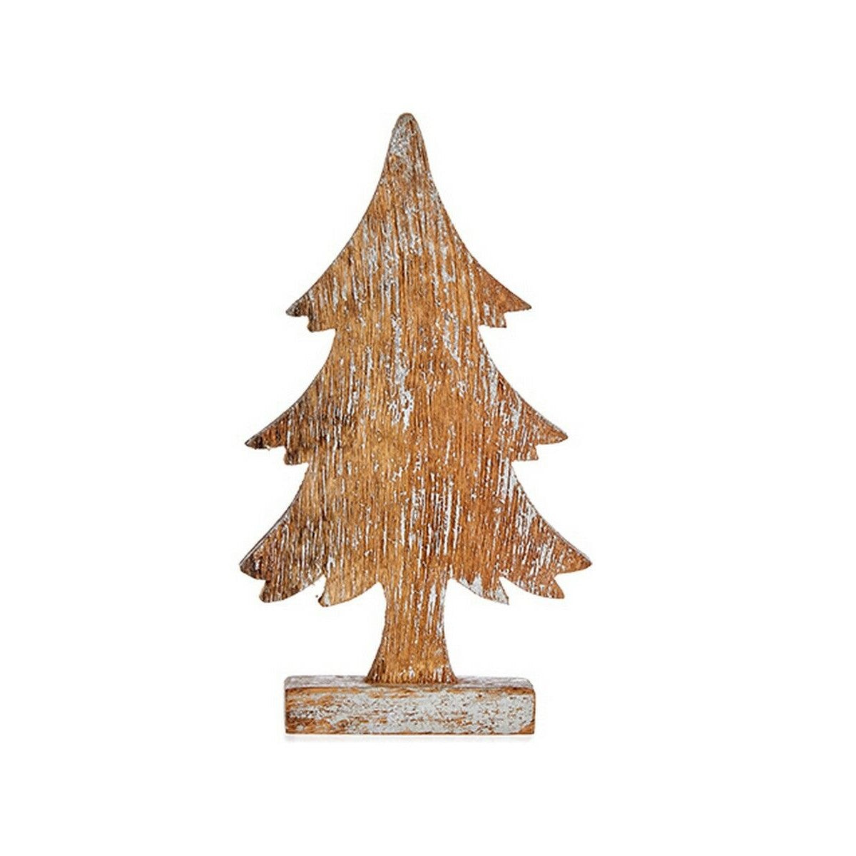 Krist+ Weihnachtsbaum Braun Silber Holz – Produktansicht 1