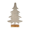 Krist+ Weihnachtsbaum Silber Metall – Produktansicht 1