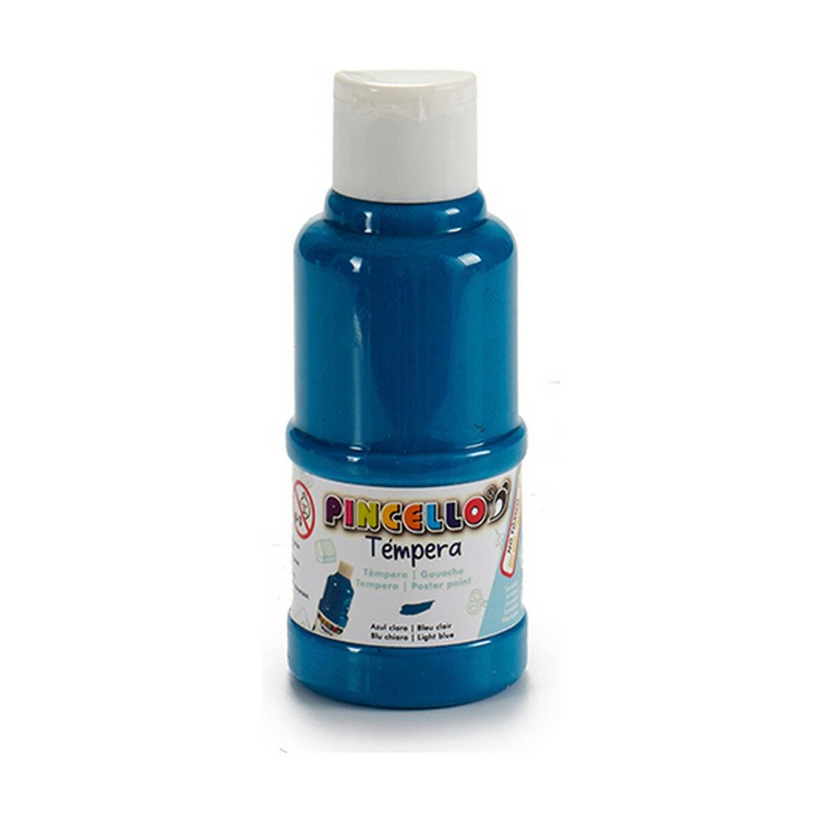 Tempera Pincello Blau 120 ml – Produktbild 1