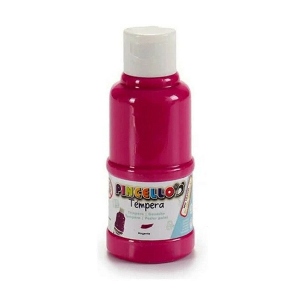 Tempera Pincello Magenta 120 ml – Produktbild 1