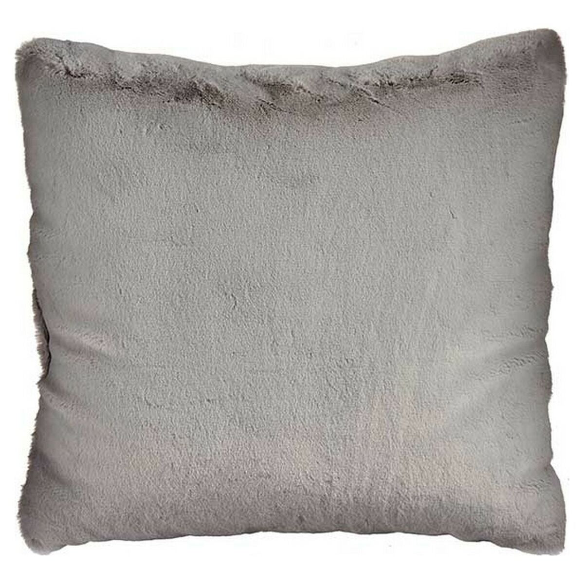 Gift Decor Kissen Grau mit Haar Kunststoff – Produktansicht 1
