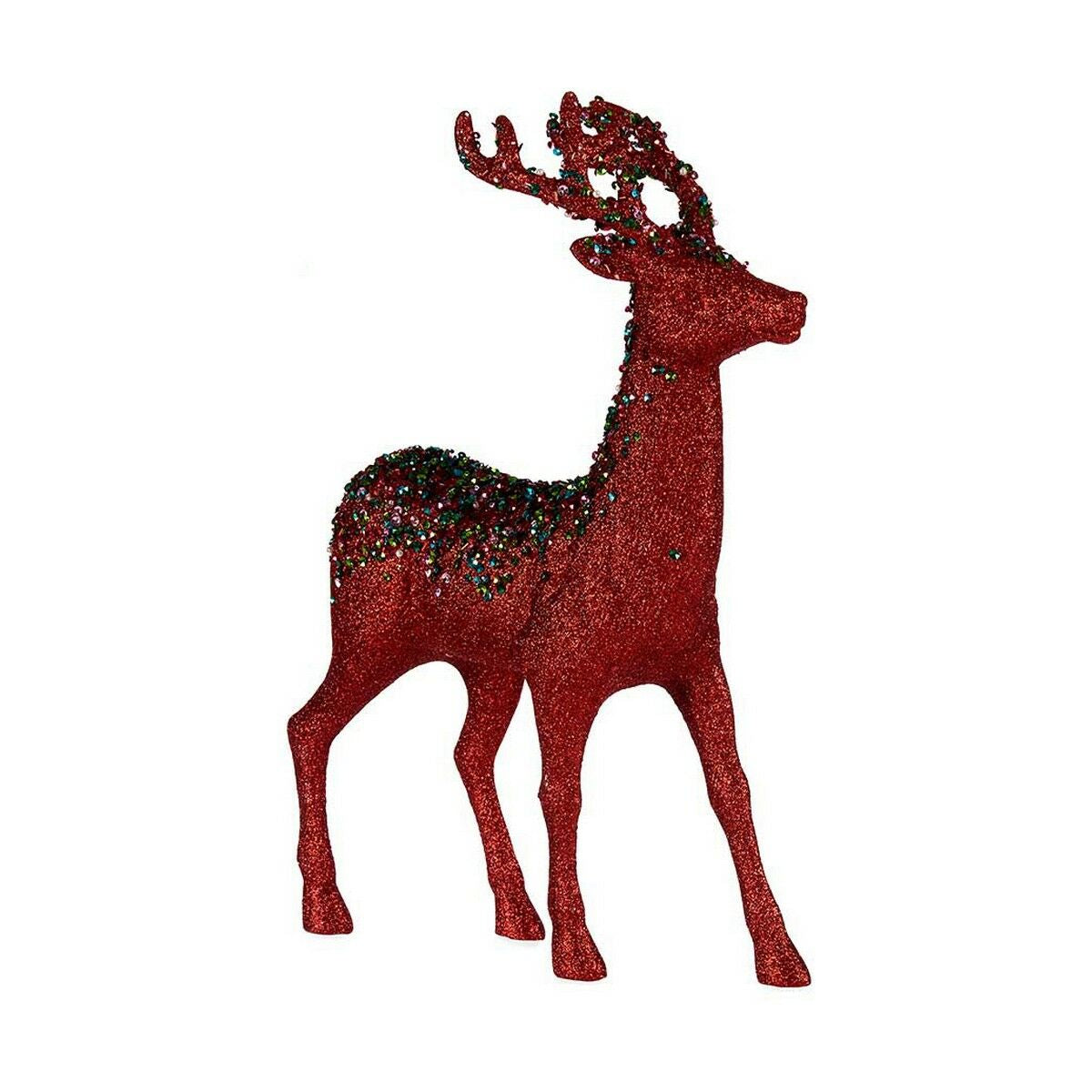 Krist+ Weihnachtsrentier Blau Rot Fuchsia Reindeer – Produktansicht 1