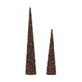 Krist+ Weihnachtskugel Blau Fuchsia Sequins Christmas Cones – Ansicht 1