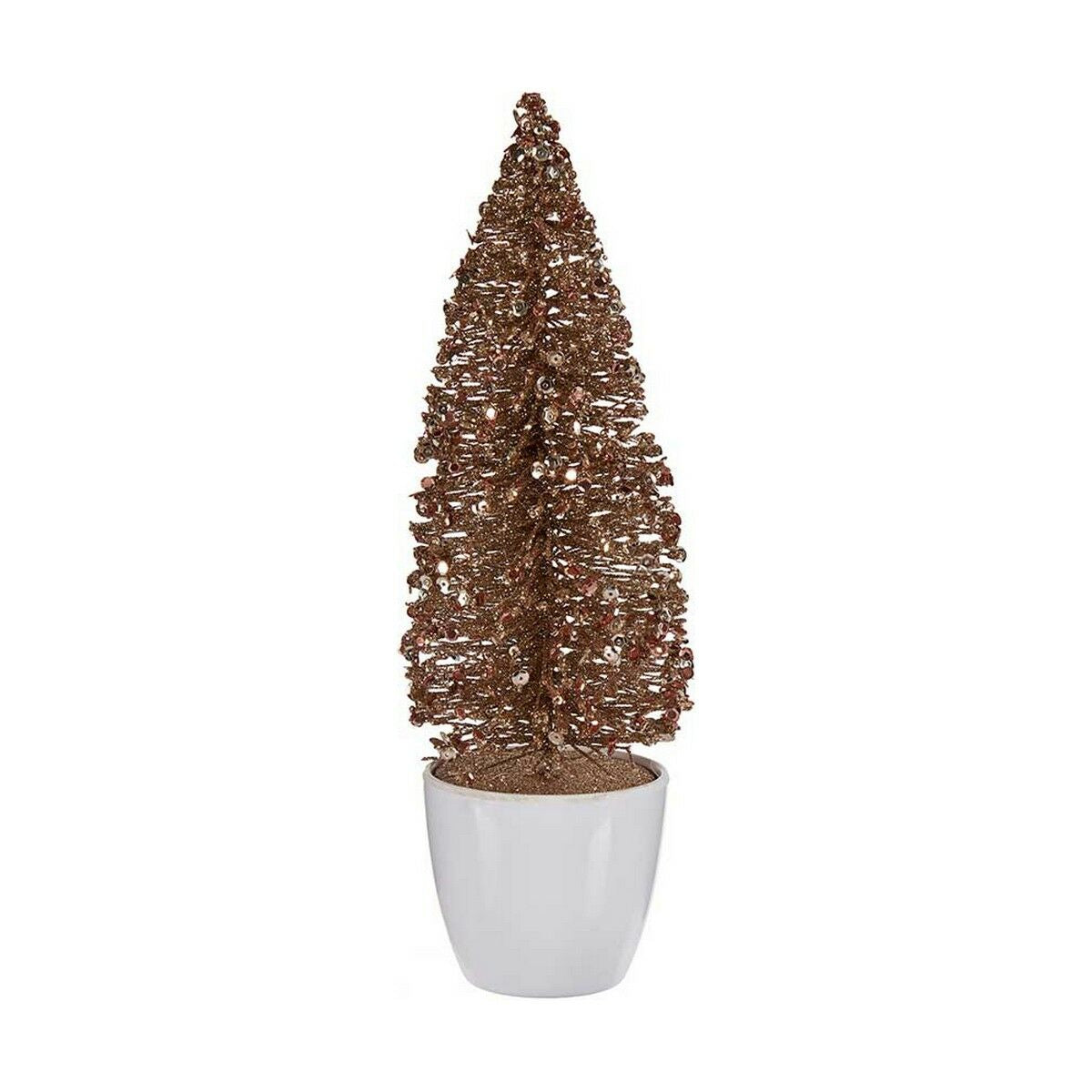 Christmas Tree Krist+ Bronze Goldfarben Kunststoff 9 x 28 x 9 cm Small – Produktbild 1