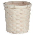 Gift Decor Pflanzgefäß Weiß PVC Bamboo Circular – Produktansicht 1