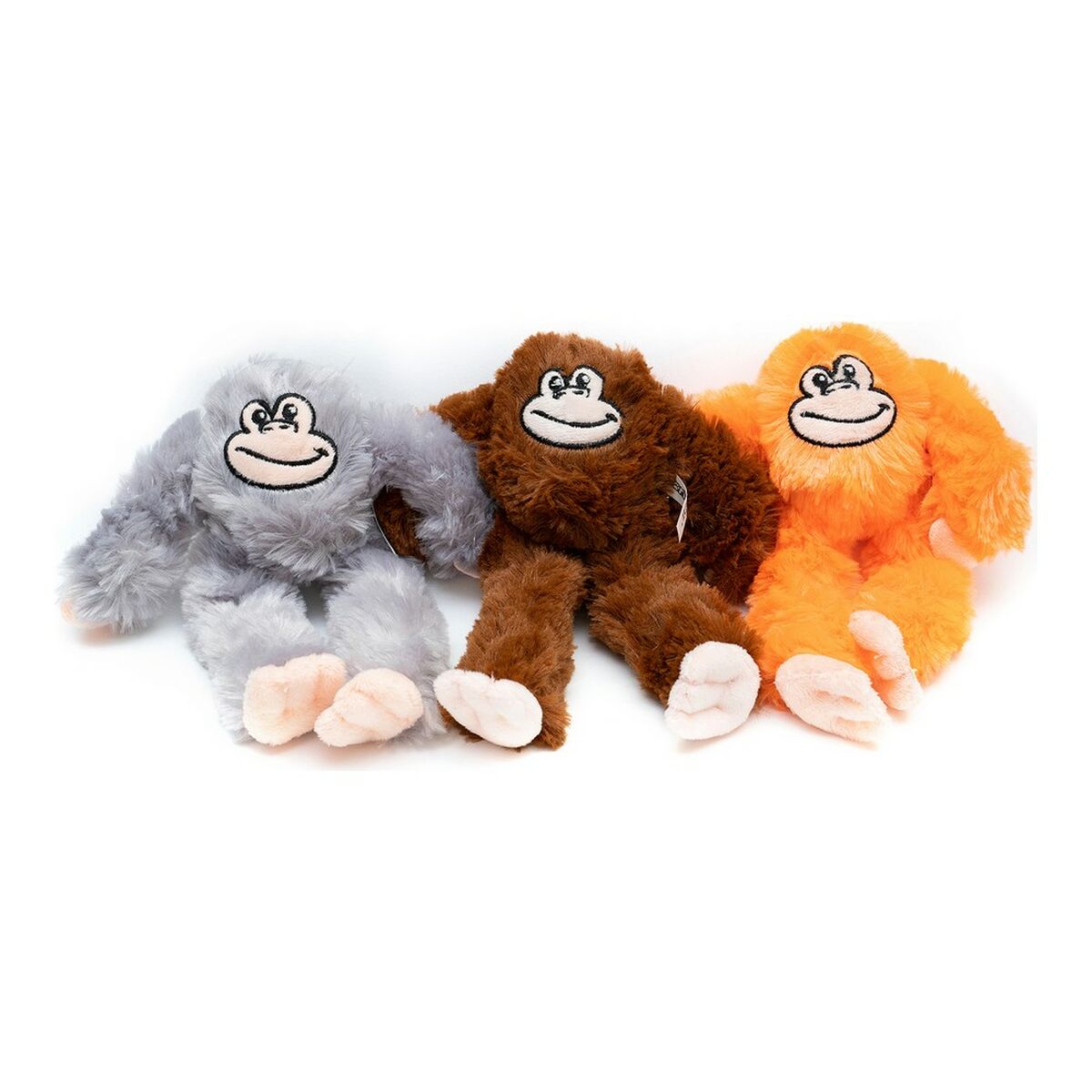 Gloria Weich Spielzeug für dogs Mizaru 11 x 44 x 45 cm Monkey Braun – Ansicht 3