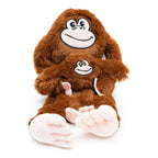 Gloria Weich Spielzeug für dogs Mizaru 11 x 44 x 45 cm Monkey Braun – Ansicht 4
