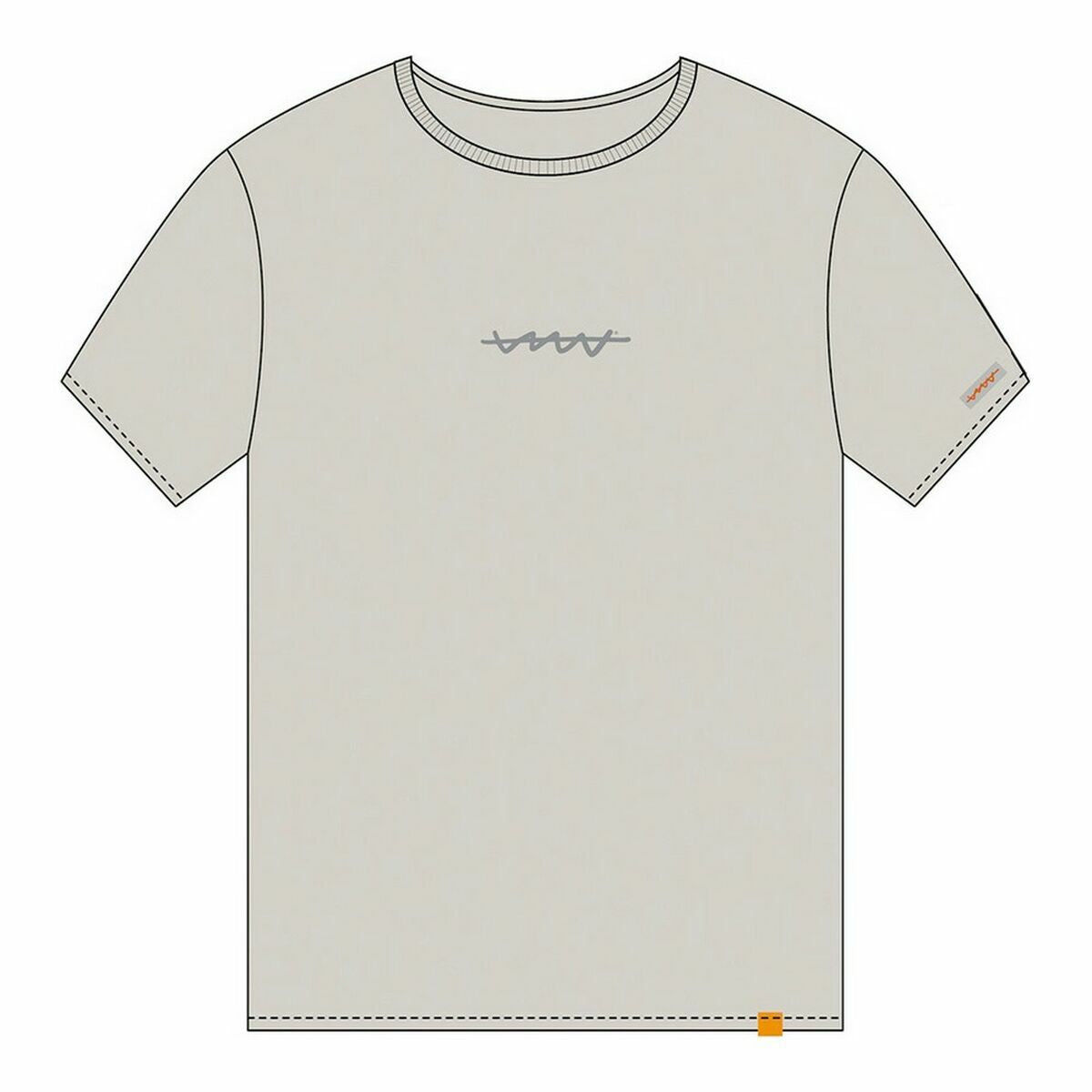 Cállate la Boca Kurzarm-T-Shirt Beige – Produktansicht 1