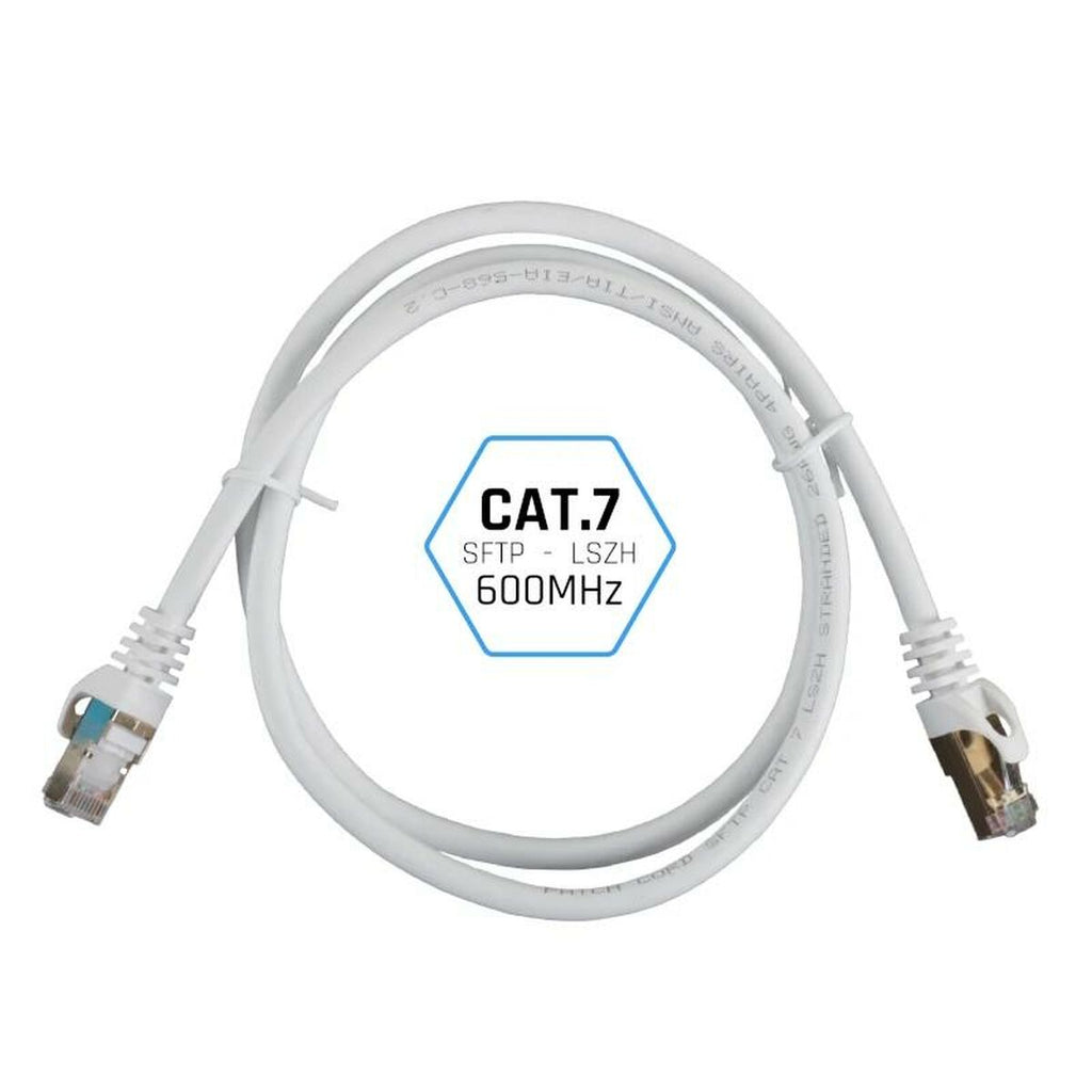 iggual FTP Category 7 Starres Netzwerkkabel IGG318621 Weiß 10 m – Produktansicht 3