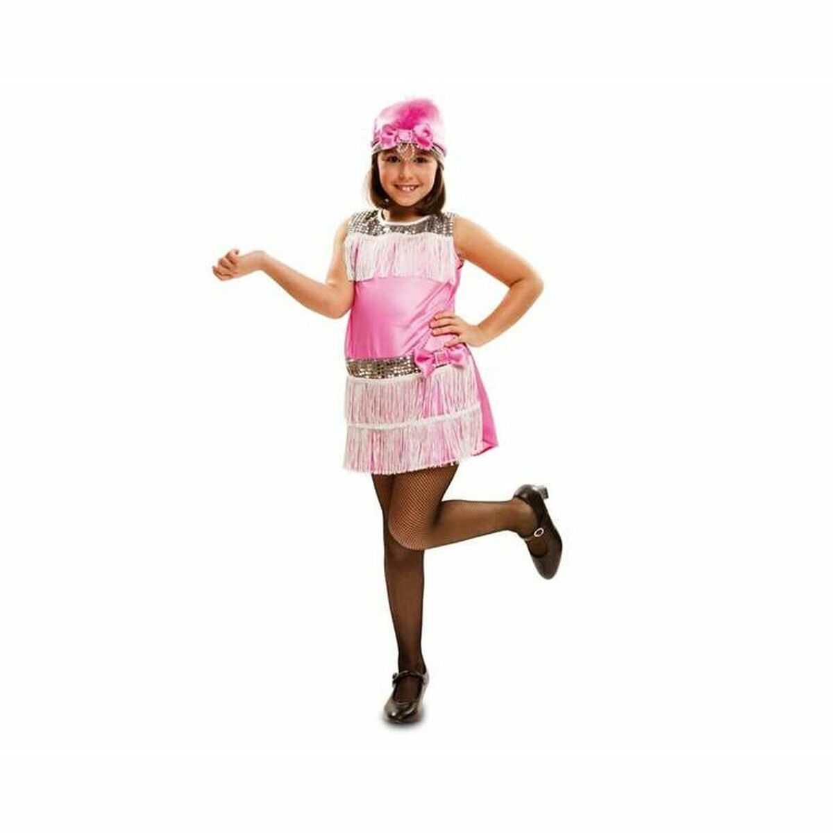 My Other Me Kostüm für Kinder Rosa Charleston – Ansicht 3