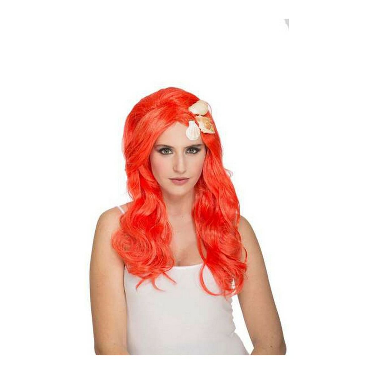 My Other Me Wigs Orange Mermaid – Produktansicht 1
