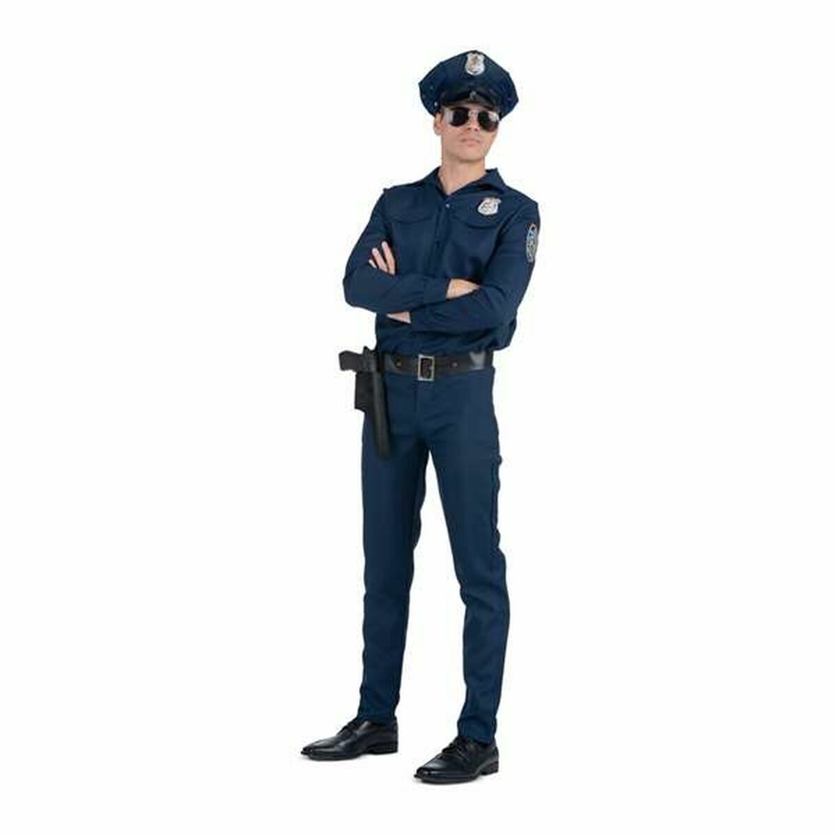 Costume for Adults My Other Me Blau Police Officer – Produktbild 1