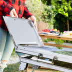 InnovaGoods Edelstahl Foldable Charcoal BBQ ExelQ – Ansicht 2