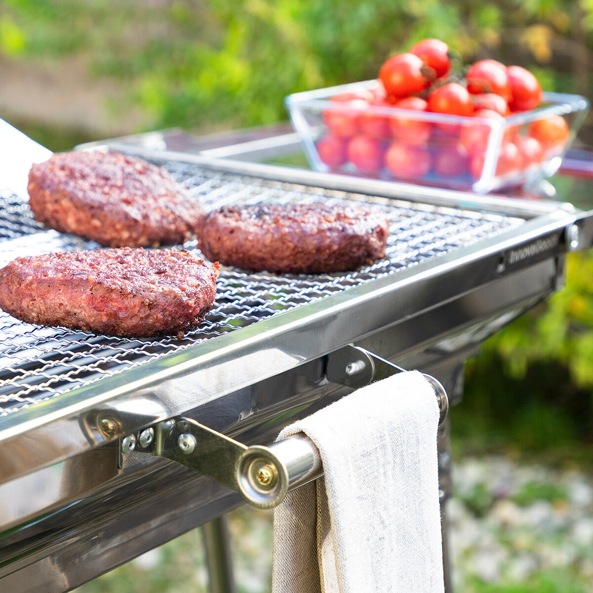 InnovaGoods Edelstahl Foldable Charcoal BBQ ExelQ – Ansicht 6