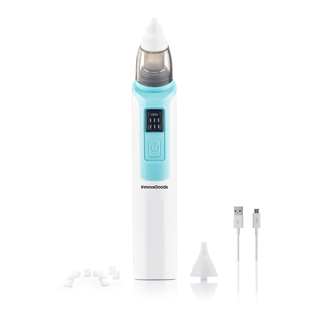 InnovaGoods Wiederaufladbar Nasal Aspirator für Babys Nizi – Weiß – Produktansicht 10