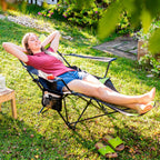 InnovaGoods Klappbarer Camping-Liegestuhl Kampfort – Produktansicht 2