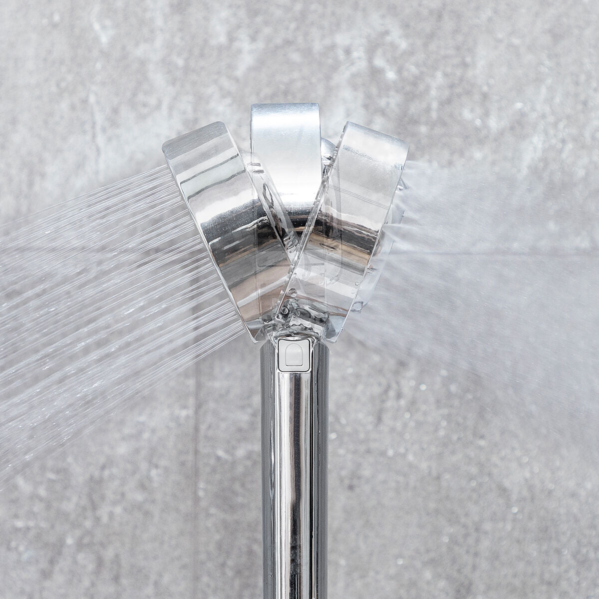 InnovaGoods 3-in-1 Double Shower Kopf mit Dispenser Xawara – Ansicht 2