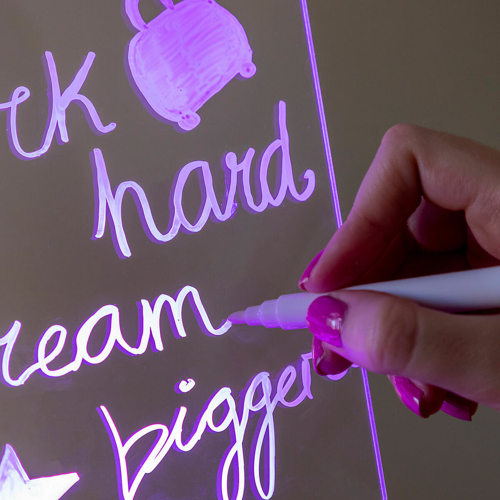 InnovaGoods LED Note & Message Tafel Lemo – Produktansicht 2