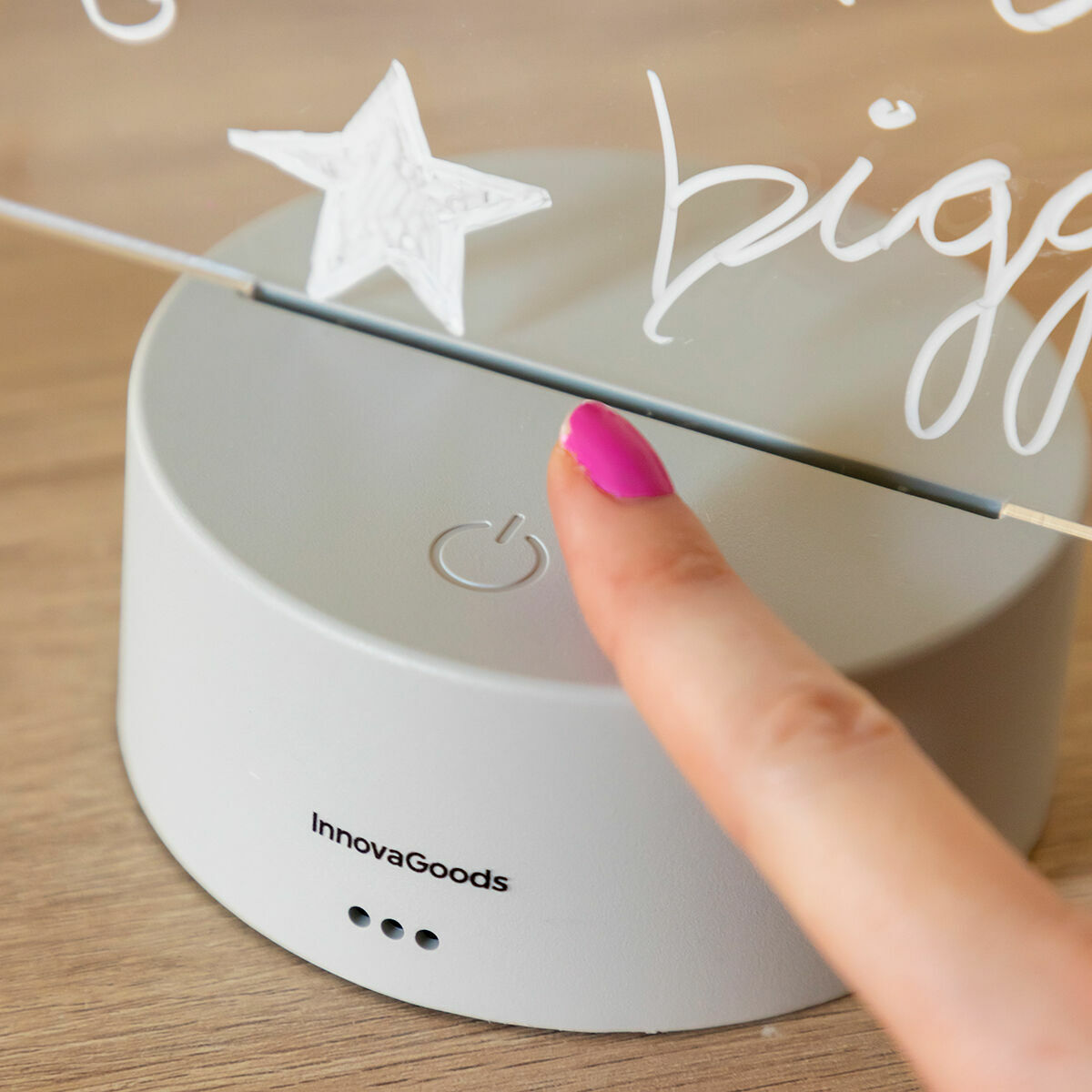 InnovaGoods LED Note & Message Tafel Lemo – Produktansicht 8