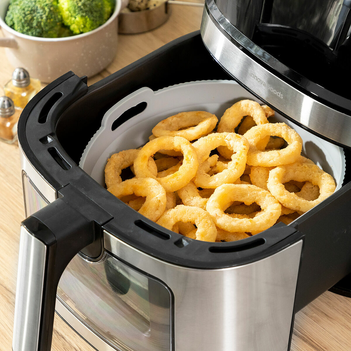 InnovaGoods Klappbar Silicone Basket für Heißluftfritteuse Fliynner – Produktansicht 7