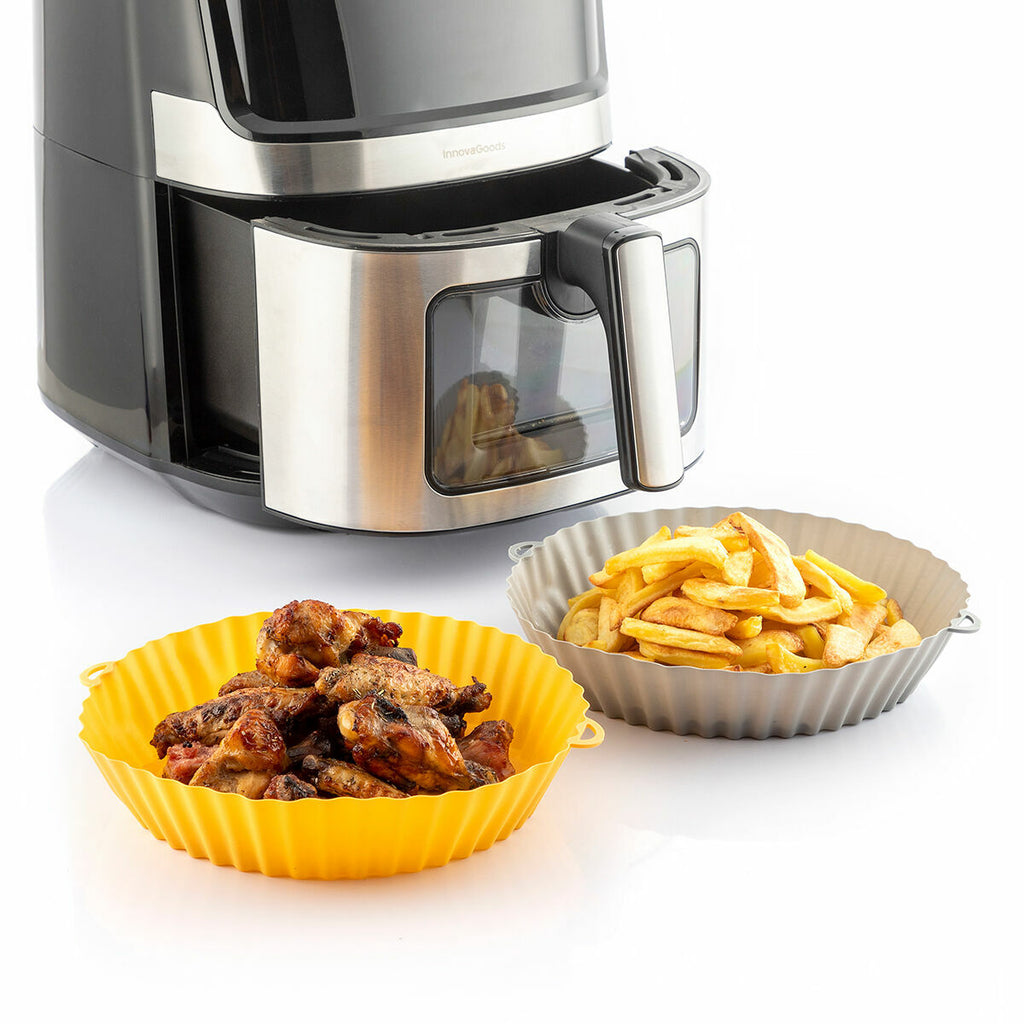 Silicone Baskets mit Bürste für Air Fryers Mollicon InnovaGoods – Produktansicht 7