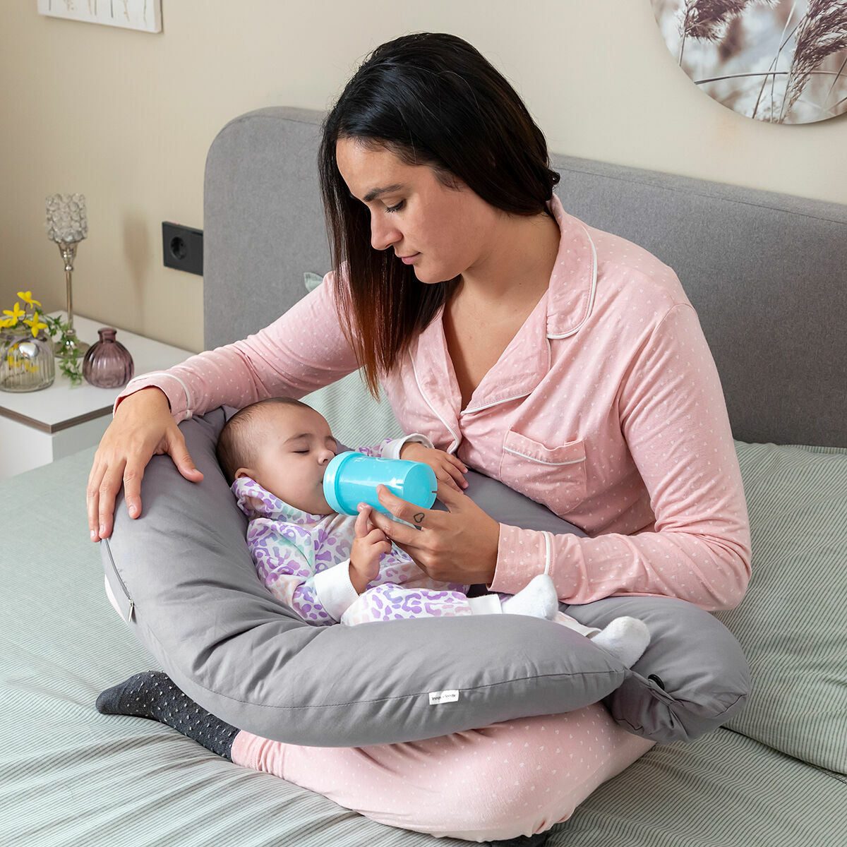 Multifunction Breastfeeding Pillow Brellow InnovaGoods – Produktbild 1