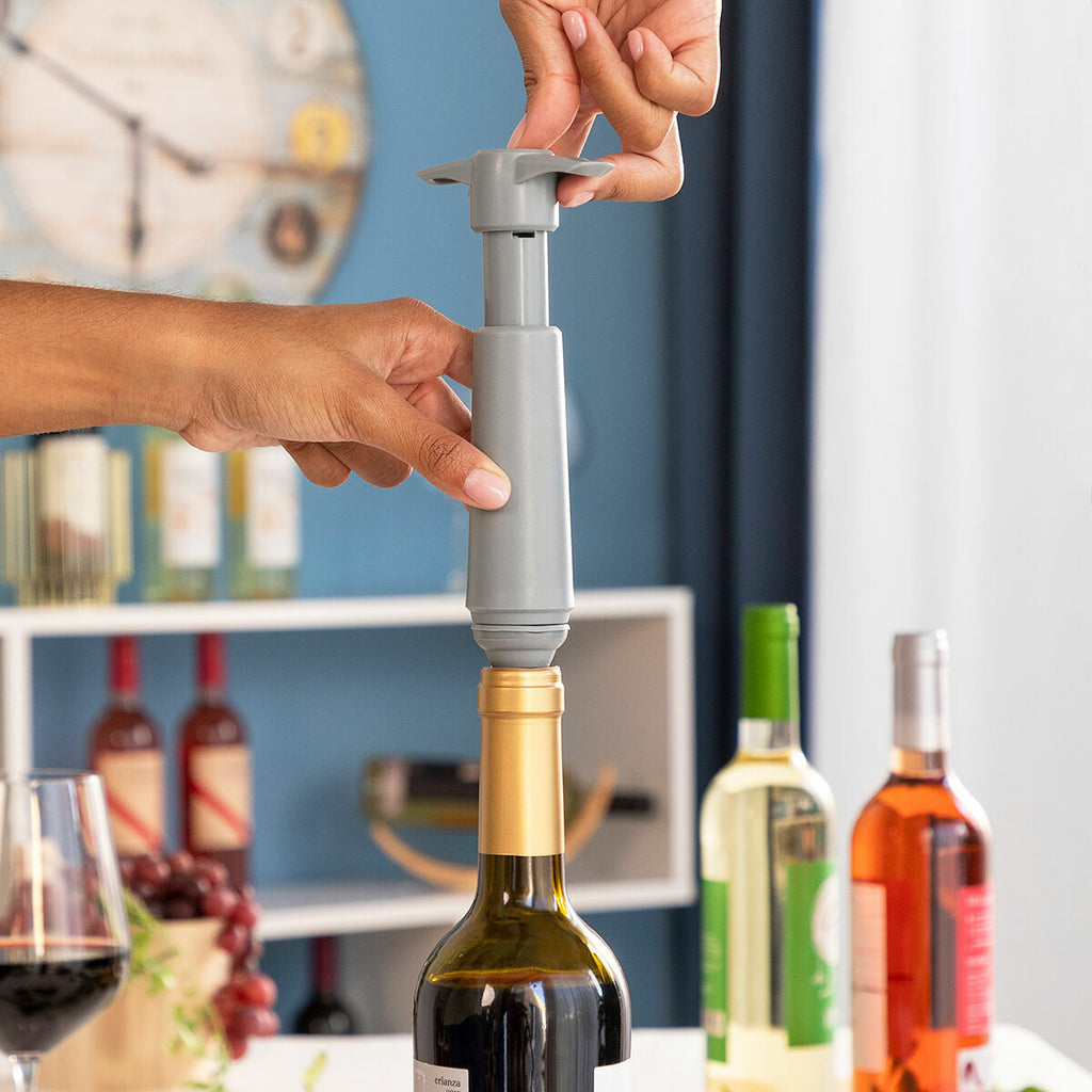 InnovaGoods Vakuumpumpe & Weinverschlüsse Winuum (4 caps) – Produktansicht 6