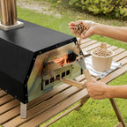 InnovaGoods Pellet Pizza Backofen mit Zubehör Pizzahven – Ansicht 2