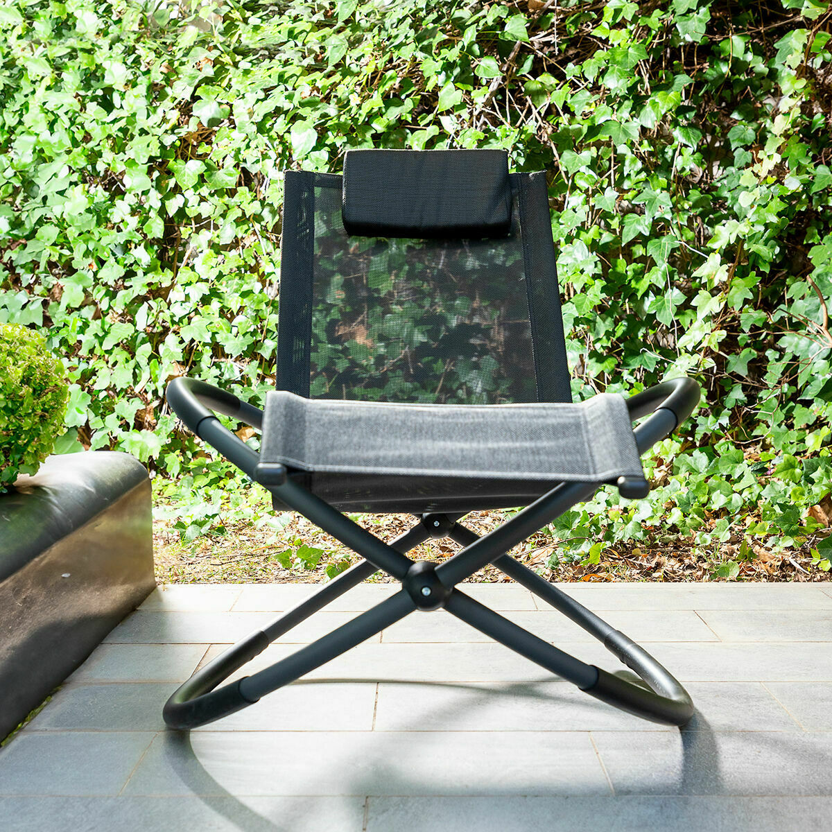 InnovaGoods Klappbar Schaukel-Sonnenliege Rockorb – Produktansicht 8