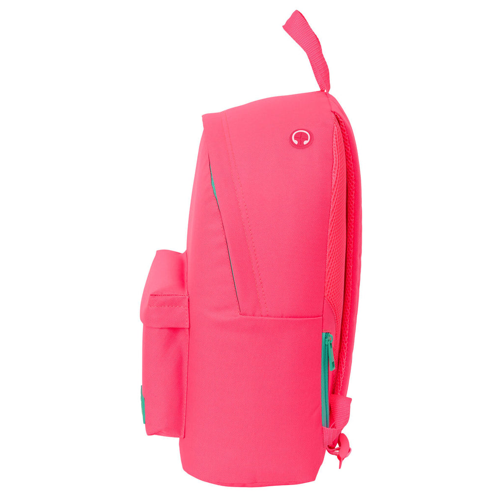 Laptop-Rucksack Nait Fluor Rosa 31 x 41 x 16 cm – Produktansicht 4