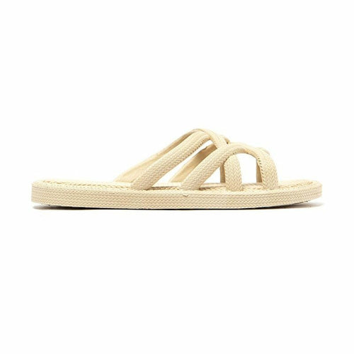 Brasileras Damen-Flip Flops Mersin Leicht Braun – Produktansicht 2