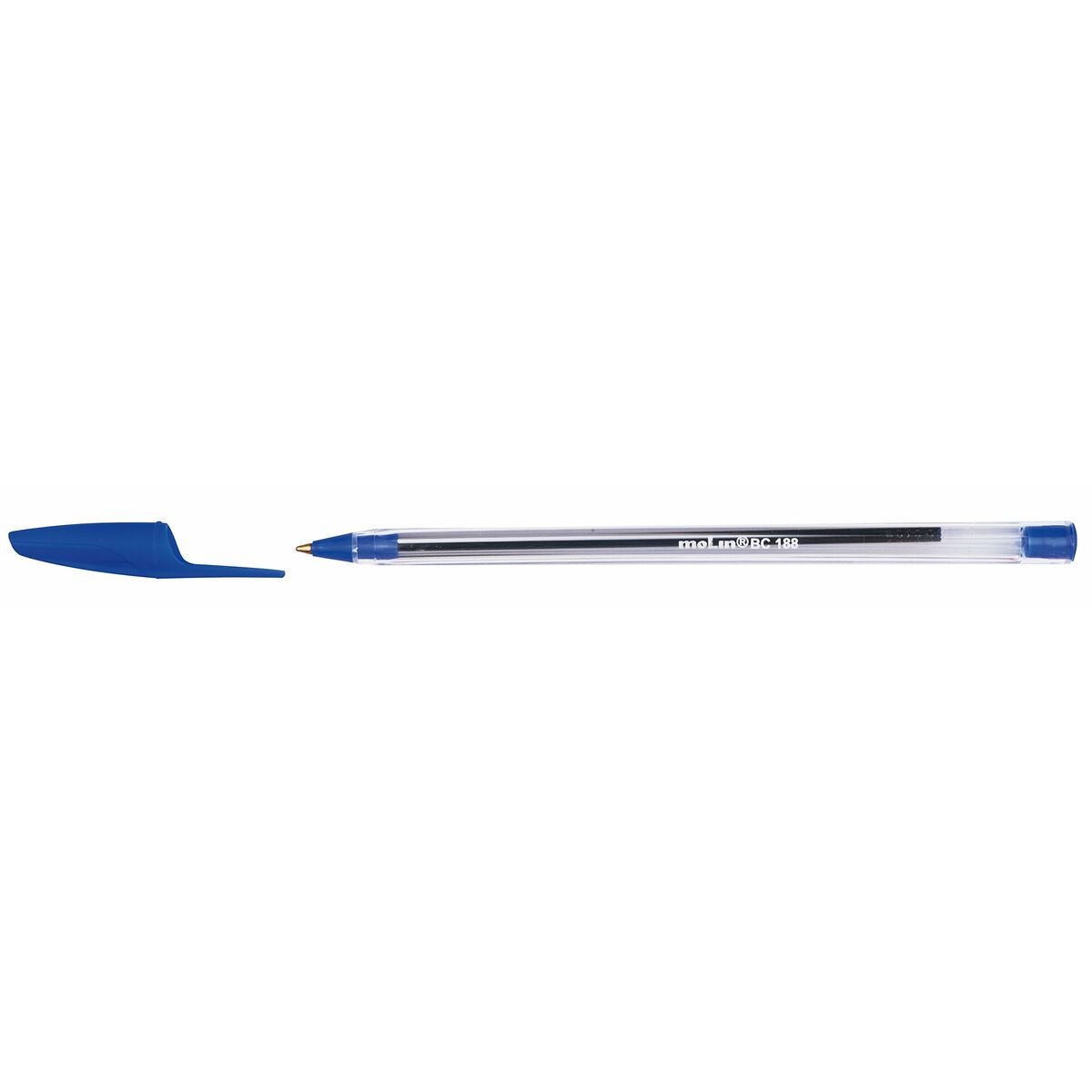 Molin Pen BC188 Crystal 1 mm Blau – Ansicht 2