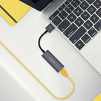 Aisens USB-auf- Ethernet Adapter A106-0708 Grau – Produktansicht 4