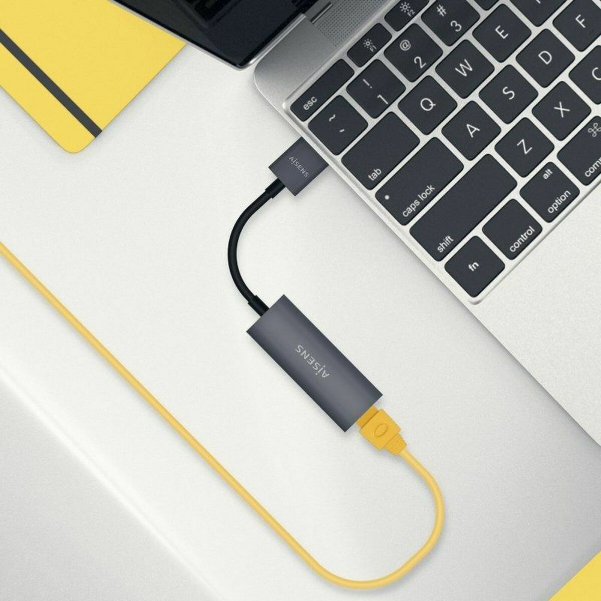 Aisens USB-auf- Ethernet Adapter A106-0708 Grau – Produktansicht 4