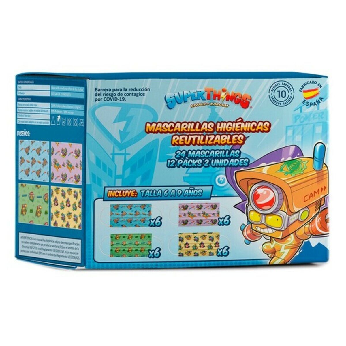 Safta Hygienische Gesichtsmaske + 6 Years (24 uds) – Produktansicht 1