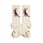 Jimmy Lion Socken Athletic Basquiat Pez Dis Braun – Produktansicht 1