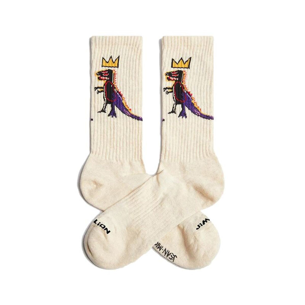 Jimmy Lion Socken Athletic Basquiat Pez Dis Braun – Ansicht 1