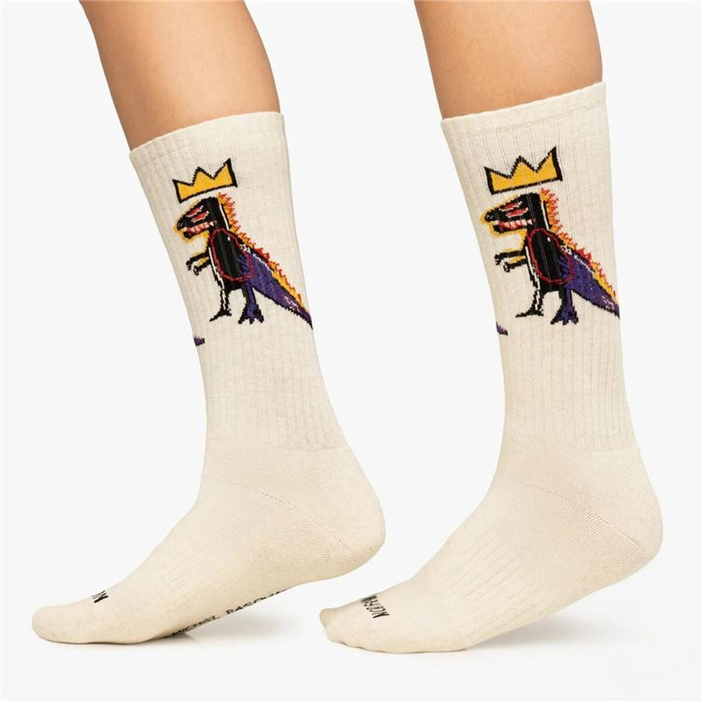 Jimmy Lion Socken Athletic Basquiat Pez Dis Braun – Ansicht 3
