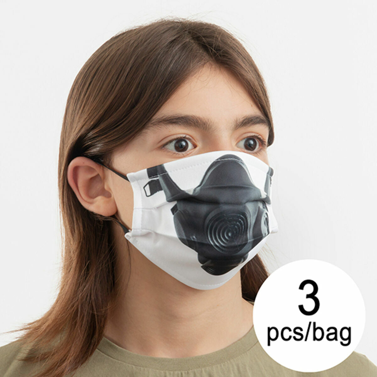 Luanvi Wiederverwendbare Stoffmaske Gas Größe M – Produktansicht 1