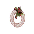 Krist+ Advent wreathe Champagne Metall – Ansicht 1