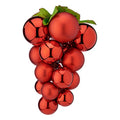 Krist+ Weihnachtskugel Rot Kunststoff Grapes Small – Produktansicht 1