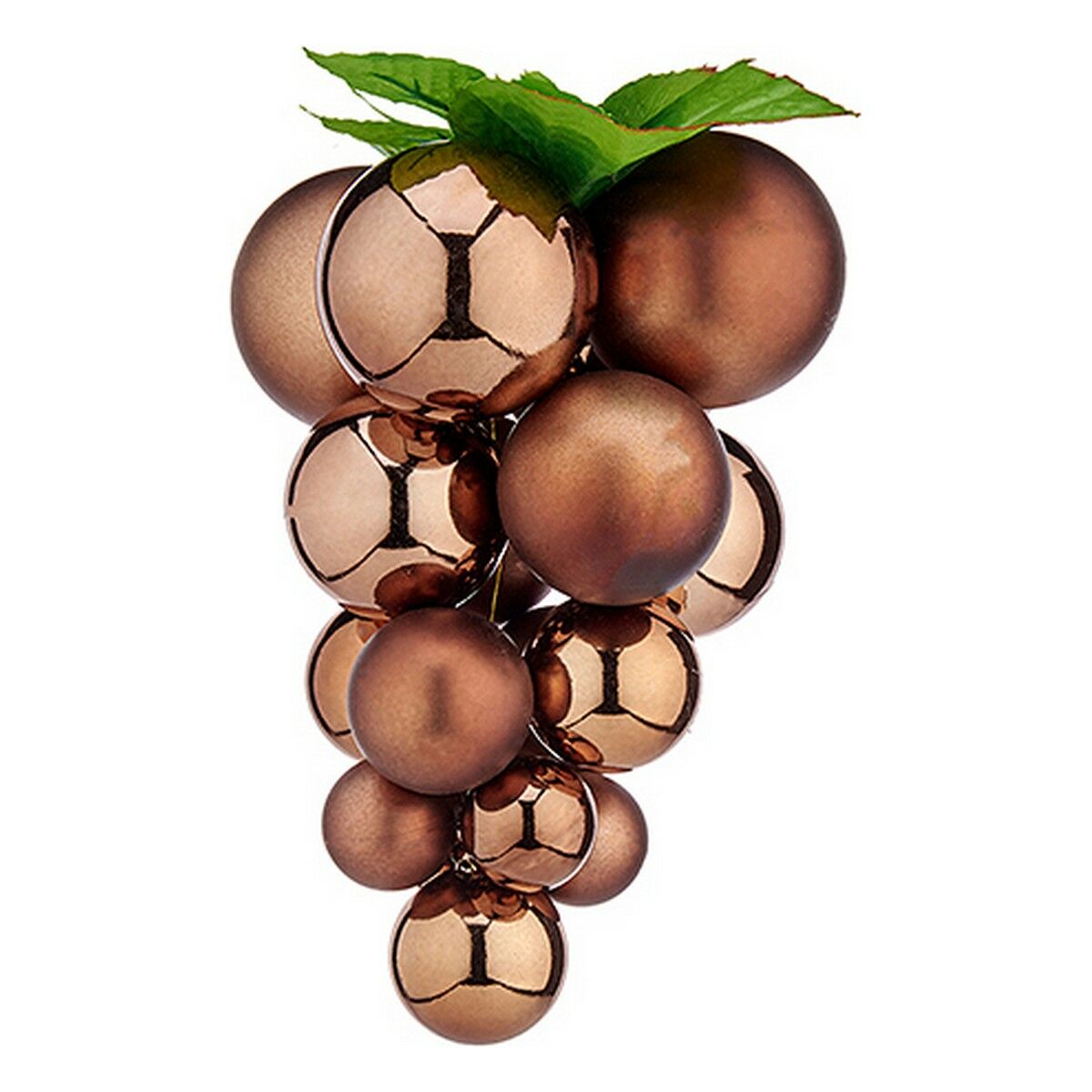 Krist+ Weihnachtskugel Braun Kunststoff Grapes – Produktansicht 1