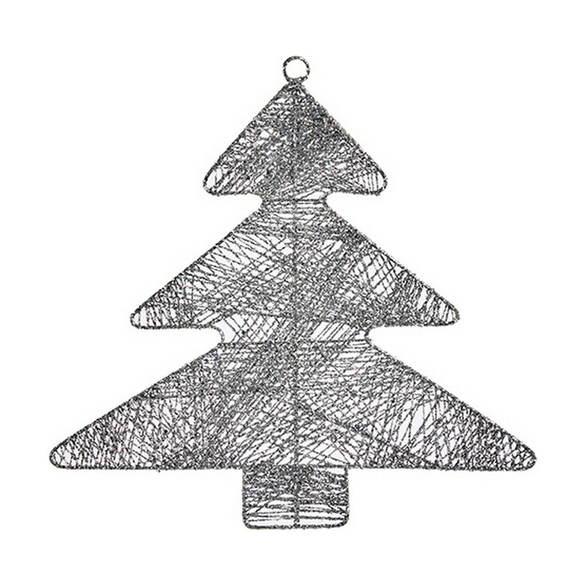 Krist+ Weihnachtskugel Silber Metall Kunststoff Weihnachtsbaum – Produktansicht 1