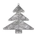 Krist+ Weihnachtskugel Silber Metall Kunststoff Weihnachtsbaum – Ansicht 1