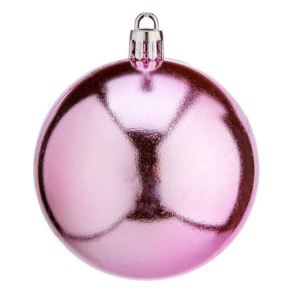 Krist+ Weihnachtskugeln K1912476-4 Rosa Kunststoff Ø 7 cm – Produktansicht 1