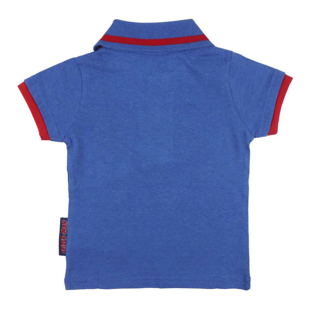 Spider-Man Kinder-Kurzarm-T-Shirt Blau – Produktansicht 6
