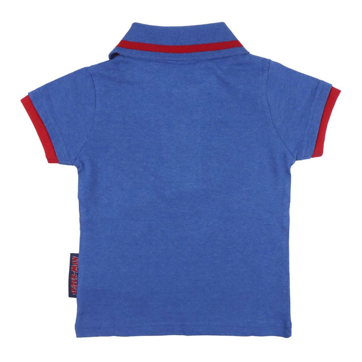 Kinder Kurzarm-T-Shirt Spider-Man Blau – Produktbild 1