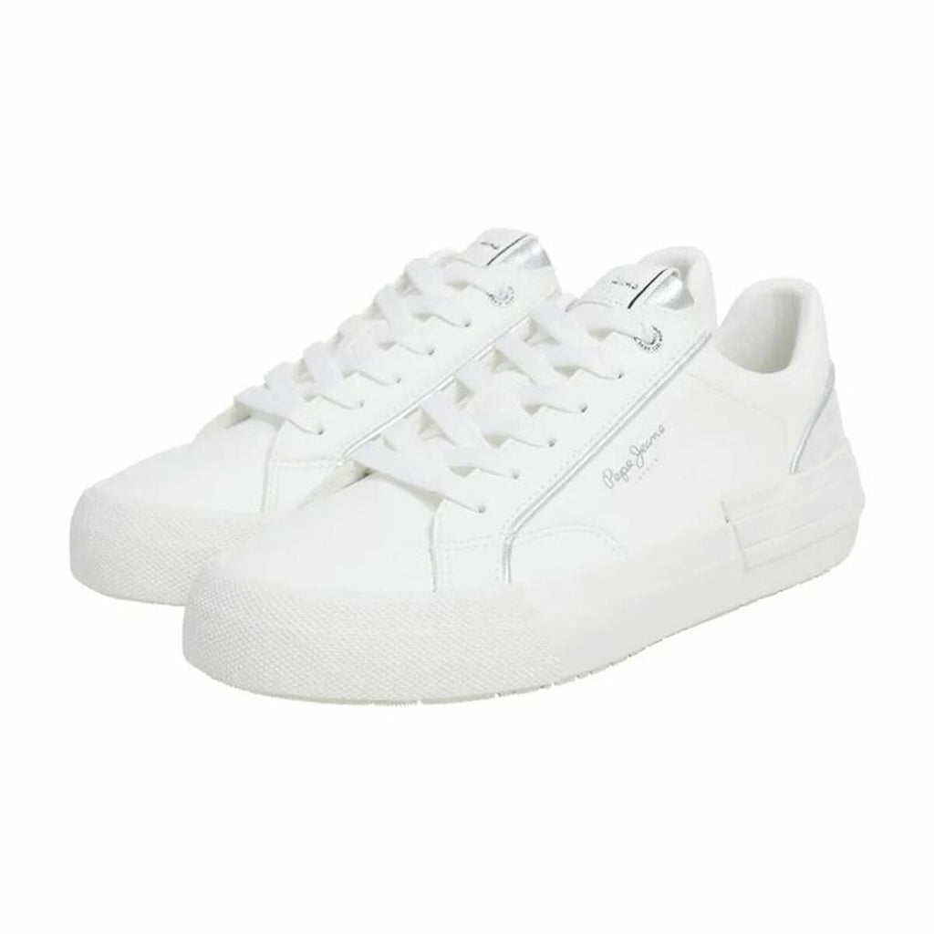 Pepe Jeans Damen-casual Sneaker Allen Twin Weiß – Produktansicht 2
